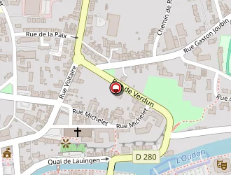 Carte de Le Cargo à Segré