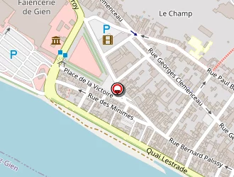 Carte de Salle B.palissy à Gien