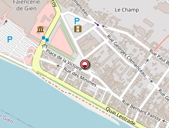 Carte de Le Coquelicot à Gien