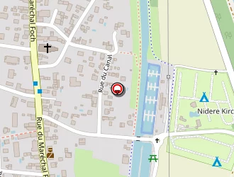 Carte de Velotop à Kembs