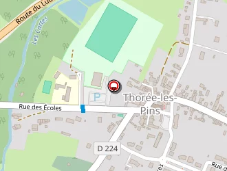 Carte de Vanou Coiff à Thorée-les-pins