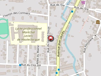 Carte de Gautier Pascal à Château-du-loir