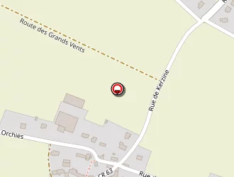 Carte de Des Etangs (gaec) à Plouhinec