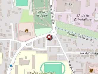 Carte de Centre De Secours à Segré