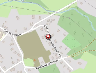 Carte de Mathey Denis (ei) à Champagney