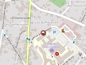 Carte de Dr Garret Marc à Gien