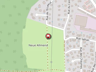 Carte de Ecard à Kembs