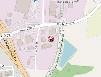 Carte de Robine Bernard à Segré