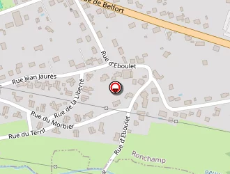 Carte de Ecole Maternelle à Champagney