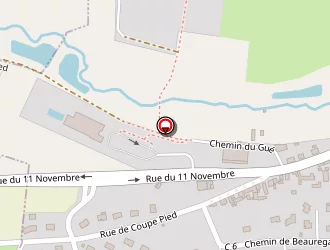 Carte de Locami à Dissay