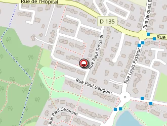 Carte de Mahé Gérard à Saint-avé