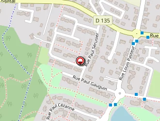 Carte de Lassemblee Thierry à Saint-avé