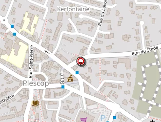 Carte de Institut De Beauté Anaïs à Saint-avé