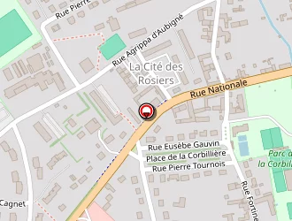 Carte de Piscine Municipale à Mer