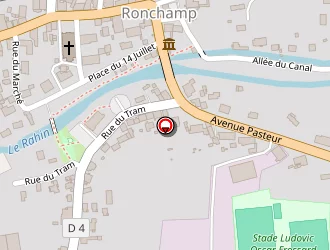 Carte de Restaurant Marchal à Ronchamp