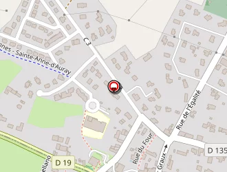 Carte de Etablissements Pouivé à Plumergat