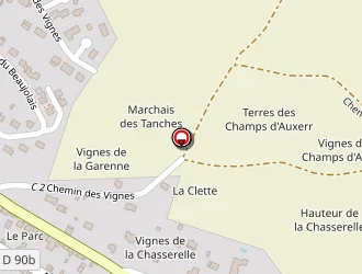 Carte de Mannevy André à Bléneau