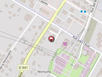 Carte de Riaudine à Gien