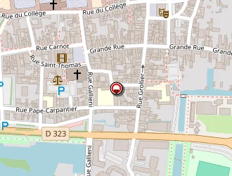 Carte de The Relane Dog à Flèche (la)