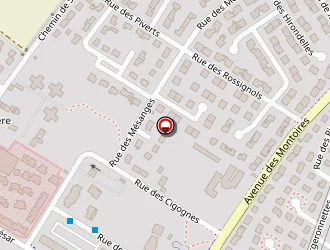 Carte de Aldi Marché à Gien