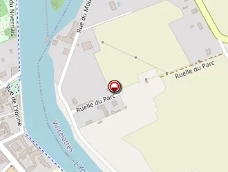 Carte de Institut Médico Educatif (ime) à Vincelles