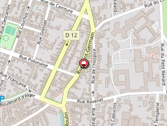 Carte de Oudry Jean-pierre à Flèche (la)