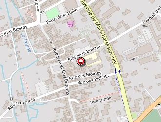 Carte de Sandrine Coiffure à Mer