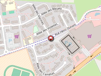 Carte de Usine Des Eaux à Flèche (la)