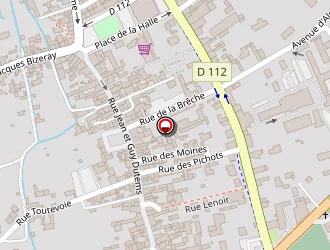 Carte de Le Longchamps à Mer