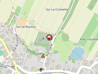 Carte de Ecole à Anjoutey