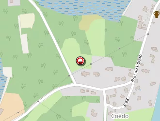 Carte de Maudet à Locoal-mendon