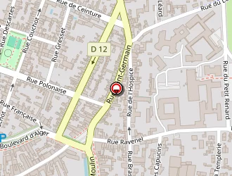 Carte de Michelle P Couture à Flèche (la)