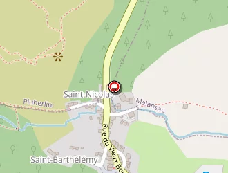 Carte de Le Zenith à Saint-gravé