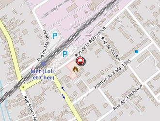 Carte de Le Jardin De Nymphéa à Mer