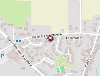 Carte de Agence Postale à Luché-pringé