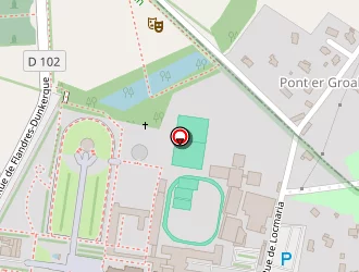 Carte de Le Stadium à Sainte-anne-d'auray