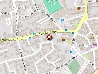 Carte de Lainé à Larmor-plage