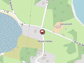 Carte de Le Creff à Sainte-hélène