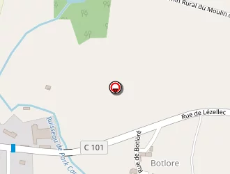 Carte de La Ferme De Botloré à Saint-avé