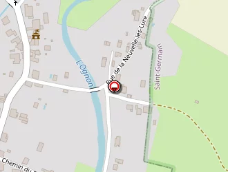 Carte de La Poste à Saint-germain