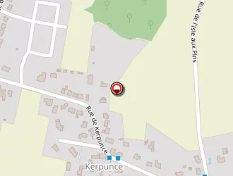 Carte de Camp De Vacances à Riantec