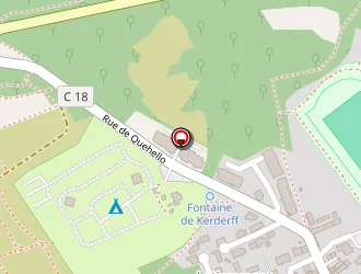 Carte de Espace Multisports à Larmor-plage