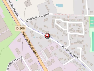 Carte de Lpa Enseignes à Flèche (la)