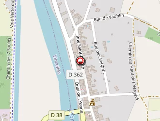 Carte de Vtc 89 à Vincelottes