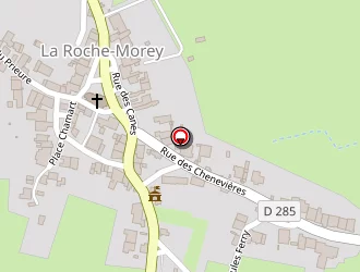 Carte de La Poste à Roche-morey (la)