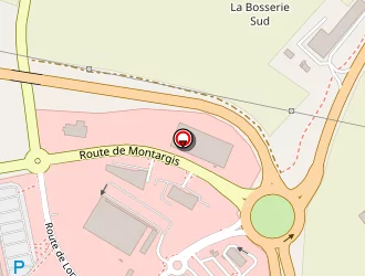 Carte de Mc Donald's à Gien