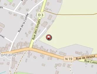 Carte de Picard à Combeaufontaine