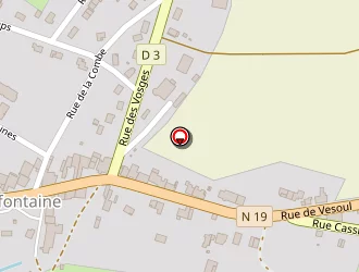 Carte de Restaurant Du Menuot à Combeaufontaine