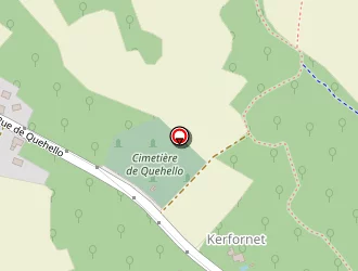 Carte de Salle De Quehello à Larmor-plage