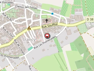 Carte de Terrain De Pétanque à Irancy